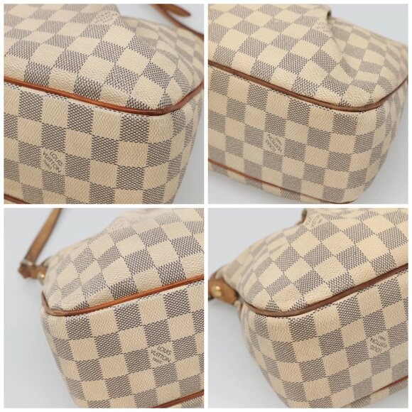 LOUIS VUITTON Damier Azur Siracusa PM Shoulder Bag N41113 LV Auth 118062 - Picture 16 of 16
